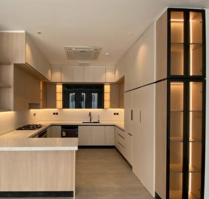 خدماتنا تصميم وتركيب وتوريد وصيانة المطابخ باحترافية