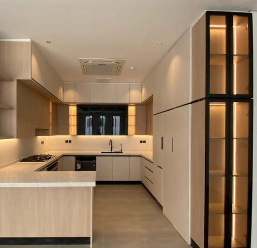 خدماتنا تصميم وتركيب وتوريد وصيانة المطابخ باحترافية