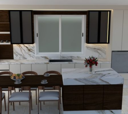 خدماتنا تصميم وتركيب وتوريد وصيانة المطابخ باحترافية